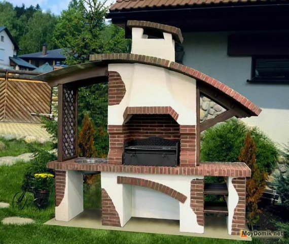Барбекю из кирпича своими руками Барбекю из кирпича своими руками