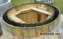 Монолитный колодец Монолитный колодец