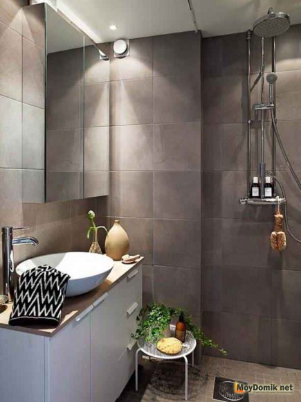 Эко-минимализм в интерьере ванной комнаты Эко-минимализм в интерьере ванной комнаты