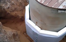 Обшивка кессона снаружи Обшивка кессона снаружи