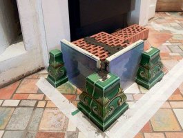 Облицовка изразцами - порядовка - 2 (ноги) Облицовка изразцами - порядовка - 2 (ноги)