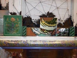 Облицовка печи изразцами - порядовка - 7 Облицовка печи изразцами - порядовка - 7