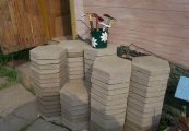Готовая тротуарной плитки Готовая тротуарной плитки
