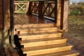 Деревянное крыльцо-патио Деревянное крыльцо-патио