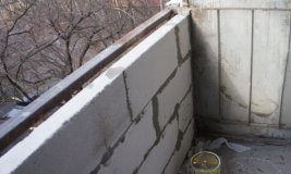 Подготовка балкона к утеплению ППУ Подготовка балкона к утеплению ППУ