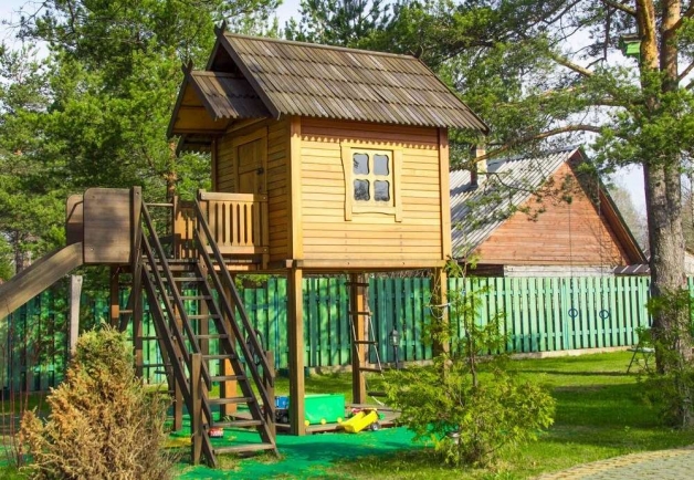 Детский деревянный домик своими руками Детский деревянный домик своими руками