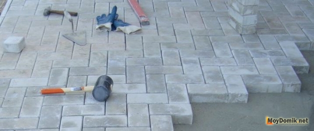 Укладка тротуарной плитки своими руками Укладка тротуарной плитки своими руками